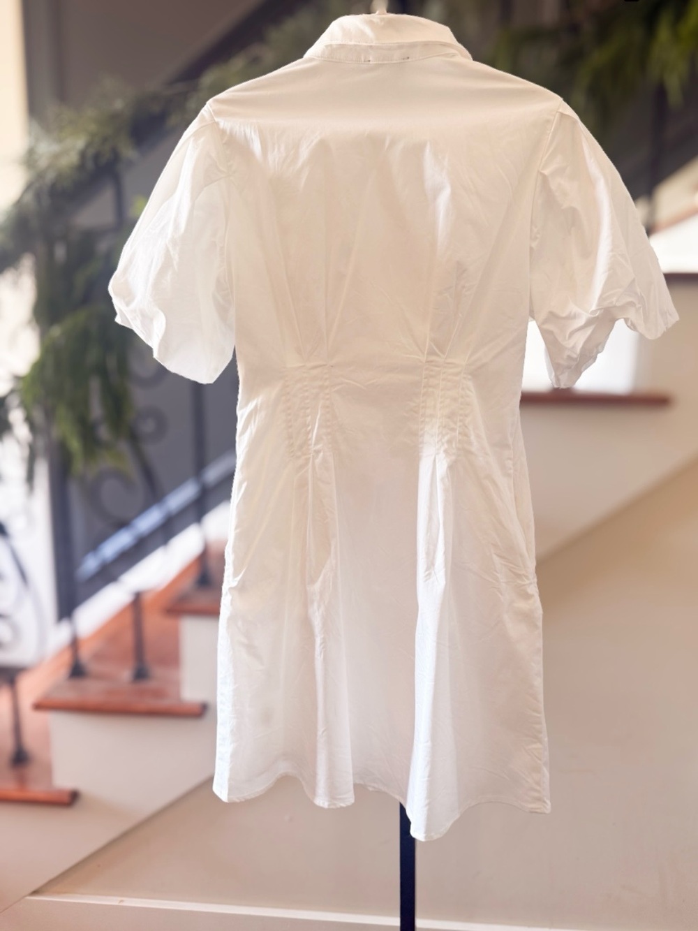 🤍 NEW Tuckernuck White Mini Delaney Dress ~ Medium - Picture 6 of 6